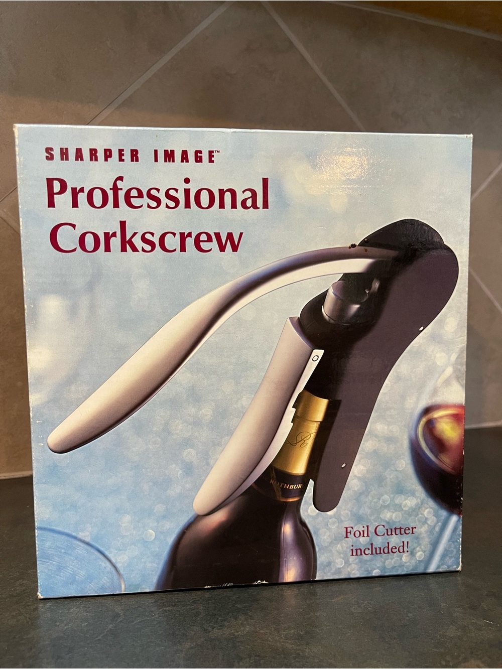 NEW Sharper Image Professional Corkscrew
